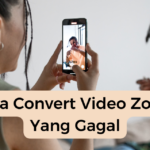 Cara Convert Video Zoom Yang Gagal