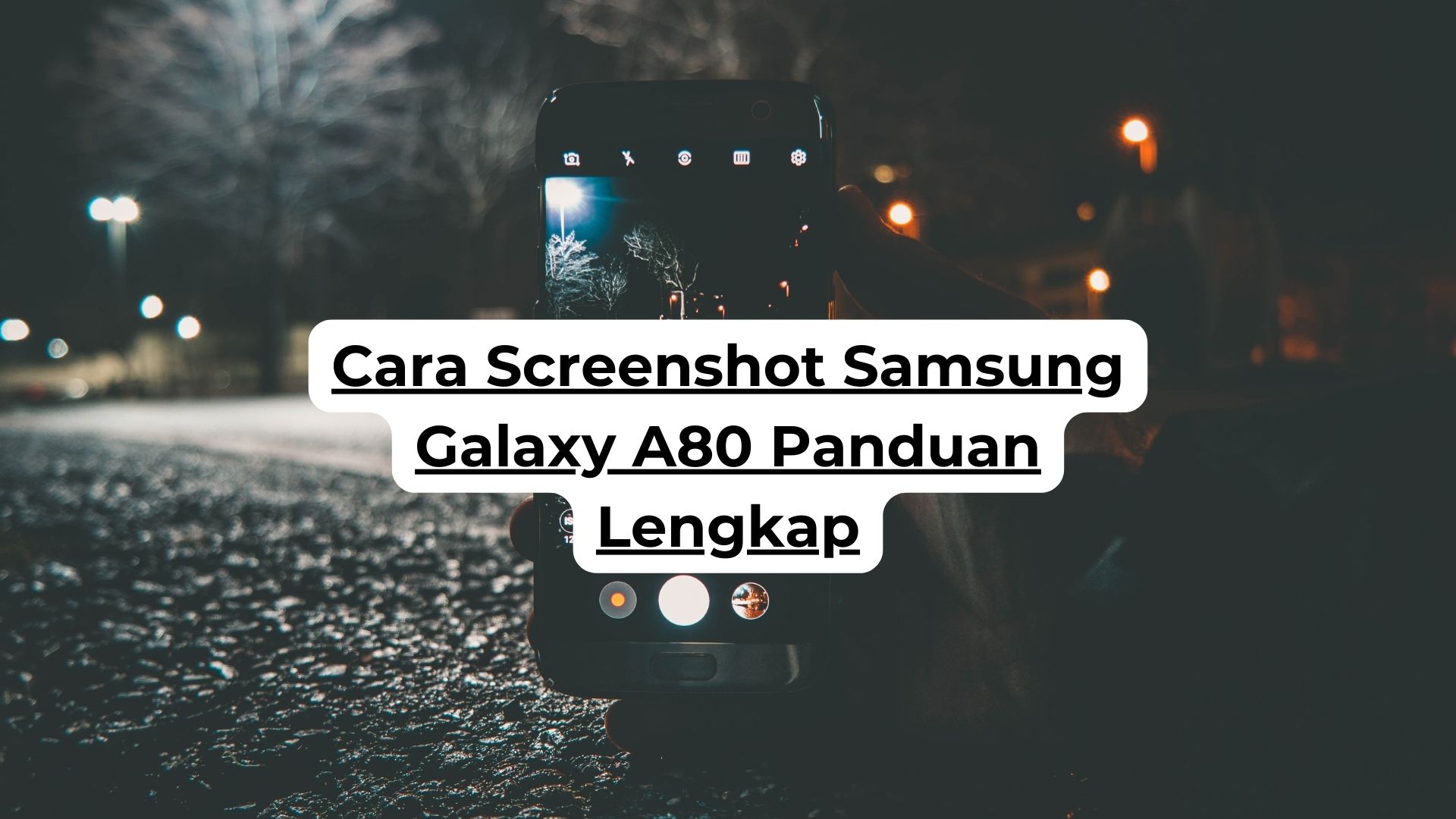 Cara Screenshot Samsung J6+ Tanpa Tombol