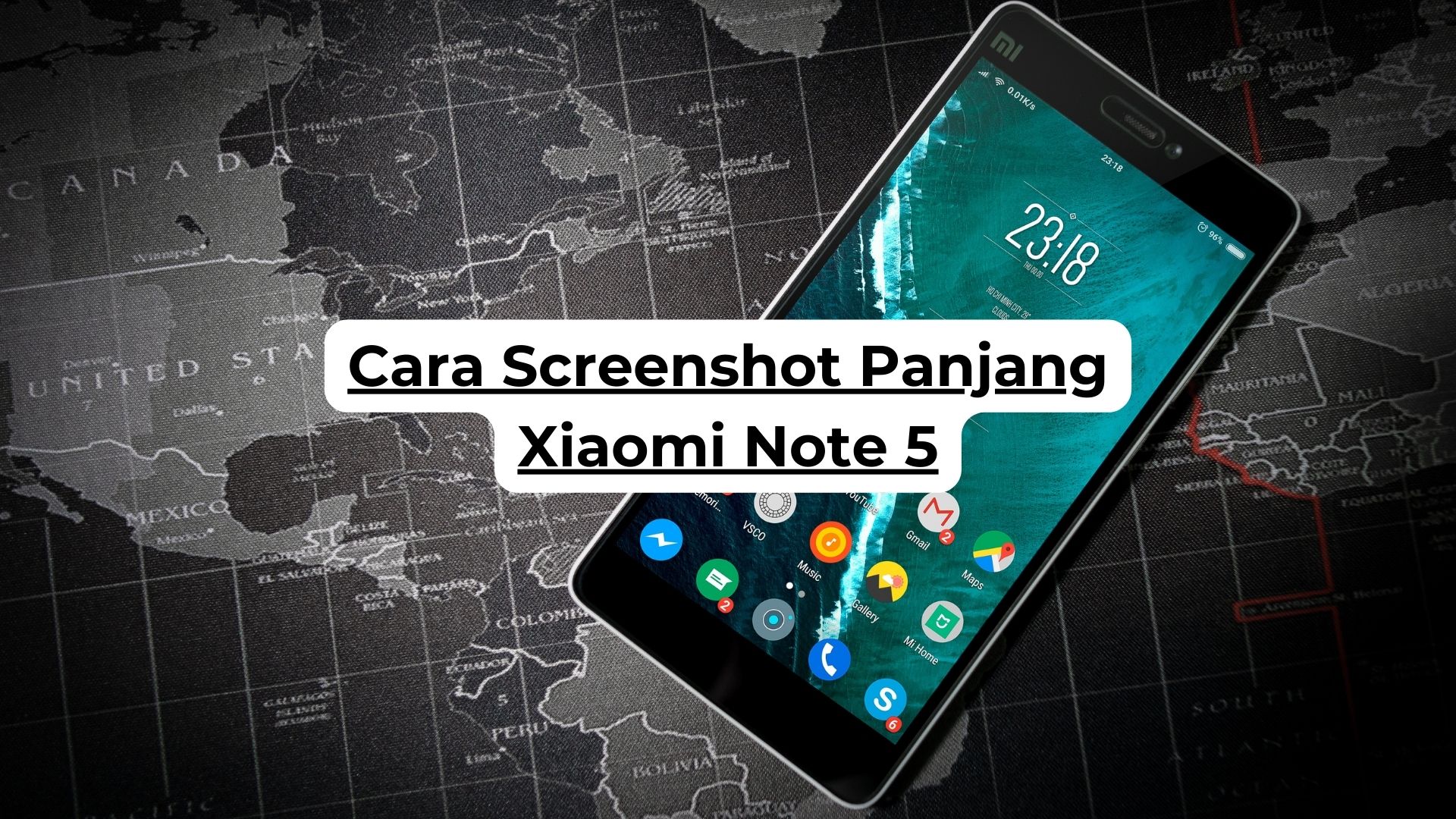 Cara Screenshot Panjang Xiaomi Note 5