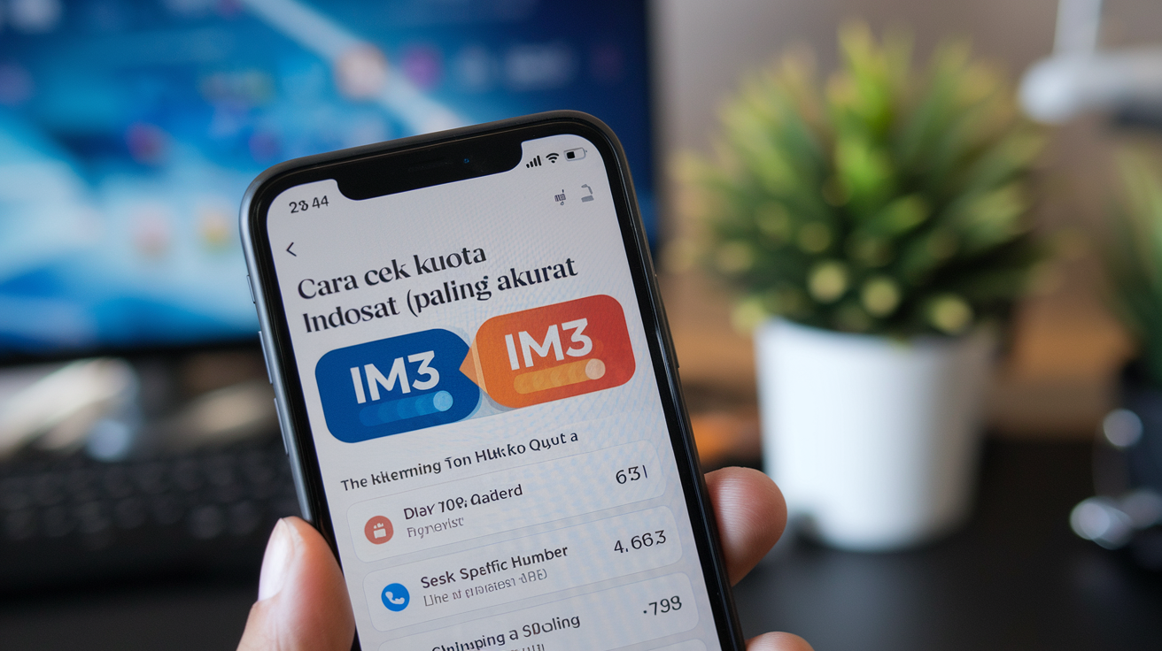 Cara Cek Kuota Indosat (Im3) Paling Akurat