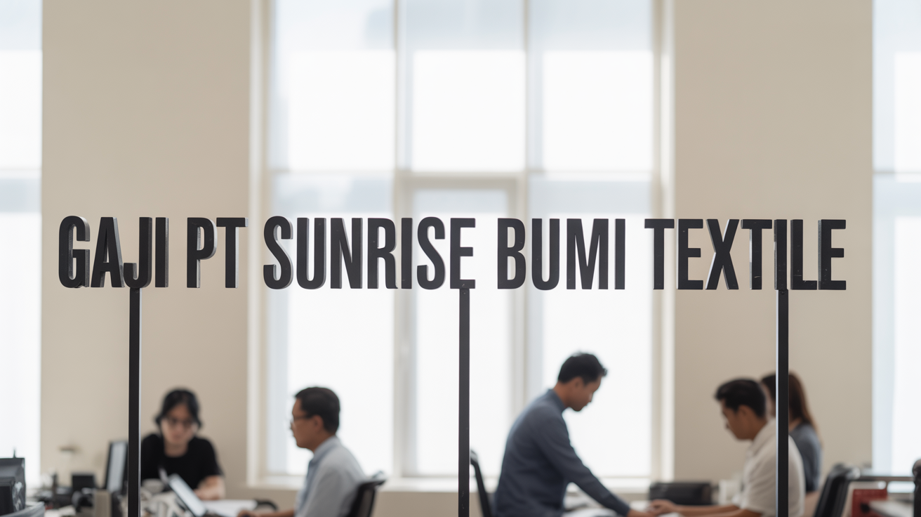 Pt Sunrise Bumi Textile