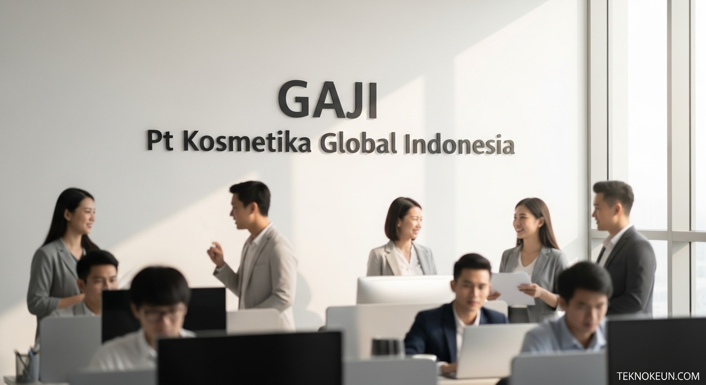 Gaji Pt Kosmetika Global Indonesia