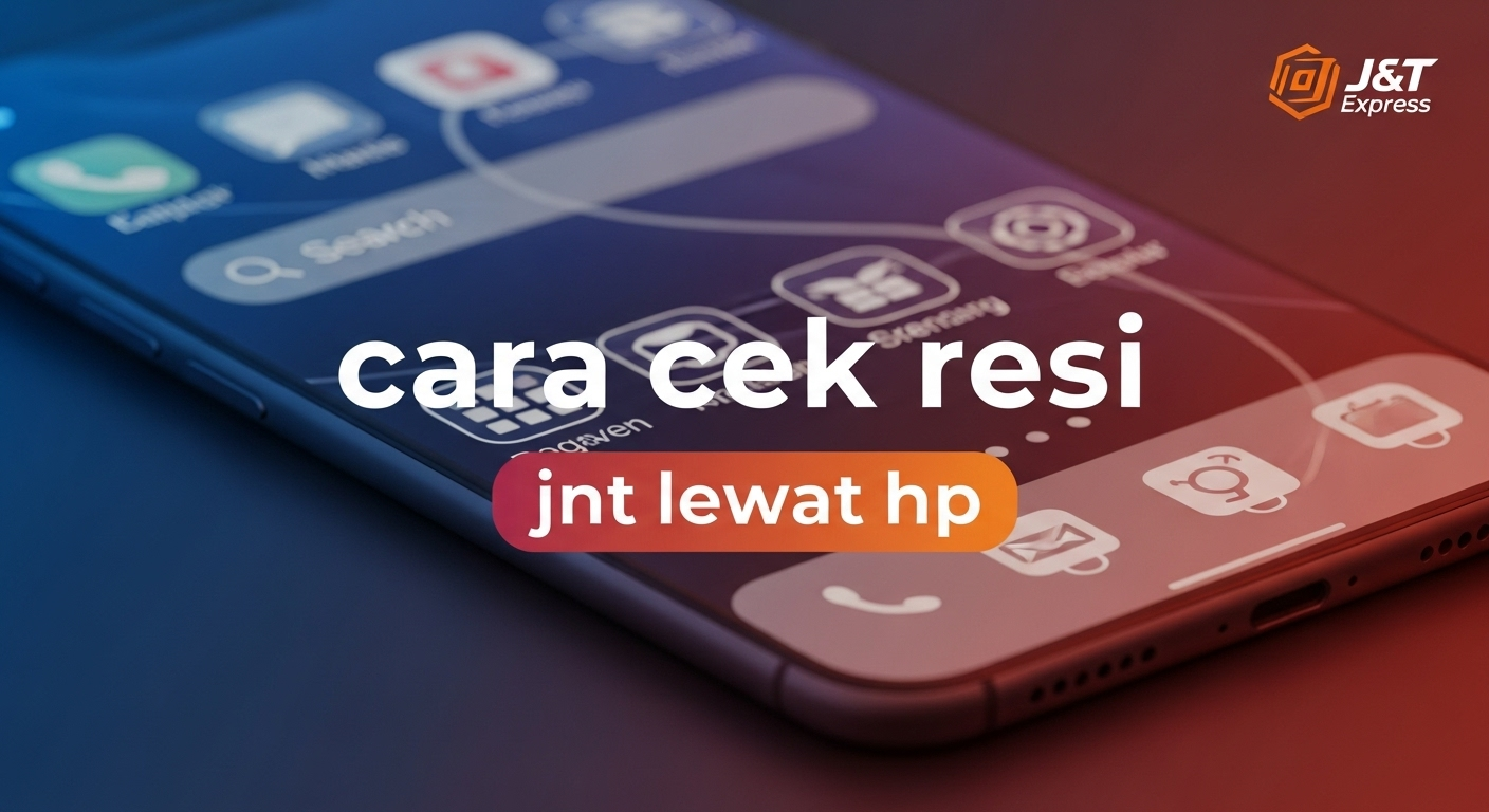 cara cek resi jnt lewat hp