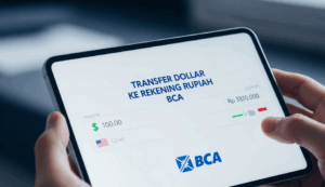 transfer dollar ke rekening rupiah bca