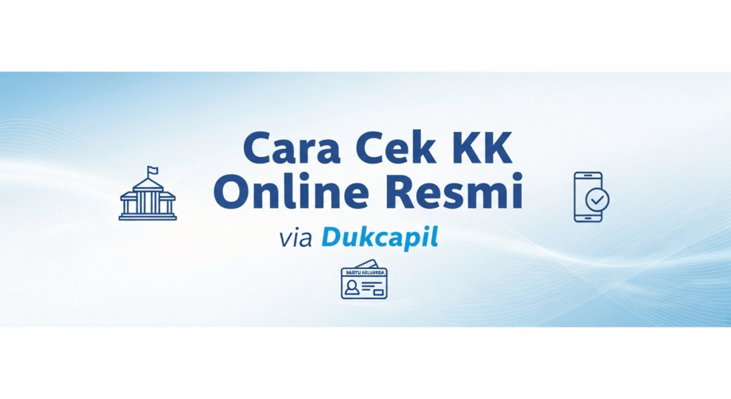 Cara Cek KK Online Resmi via Dukcapil