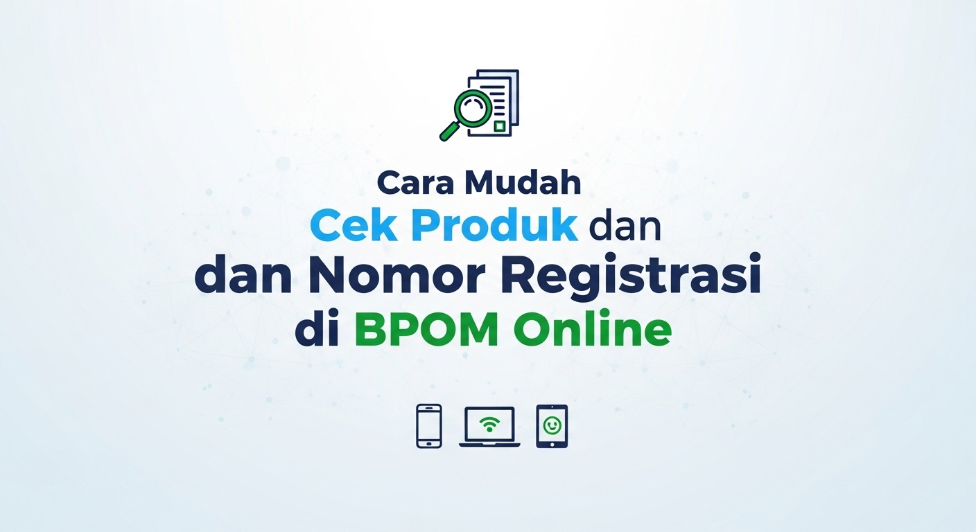 Cara Mudah Cek Produk dan Nomor Registrasi di BPOM Online