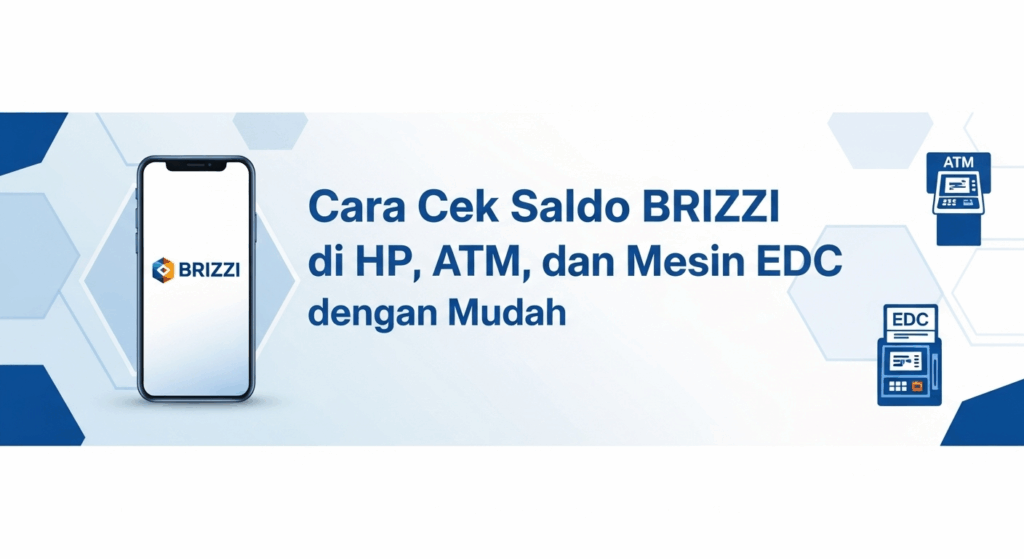 Cara Cek Saldo BRIZZI di HP, ATM, dan Mesin EDC dengan Mudah