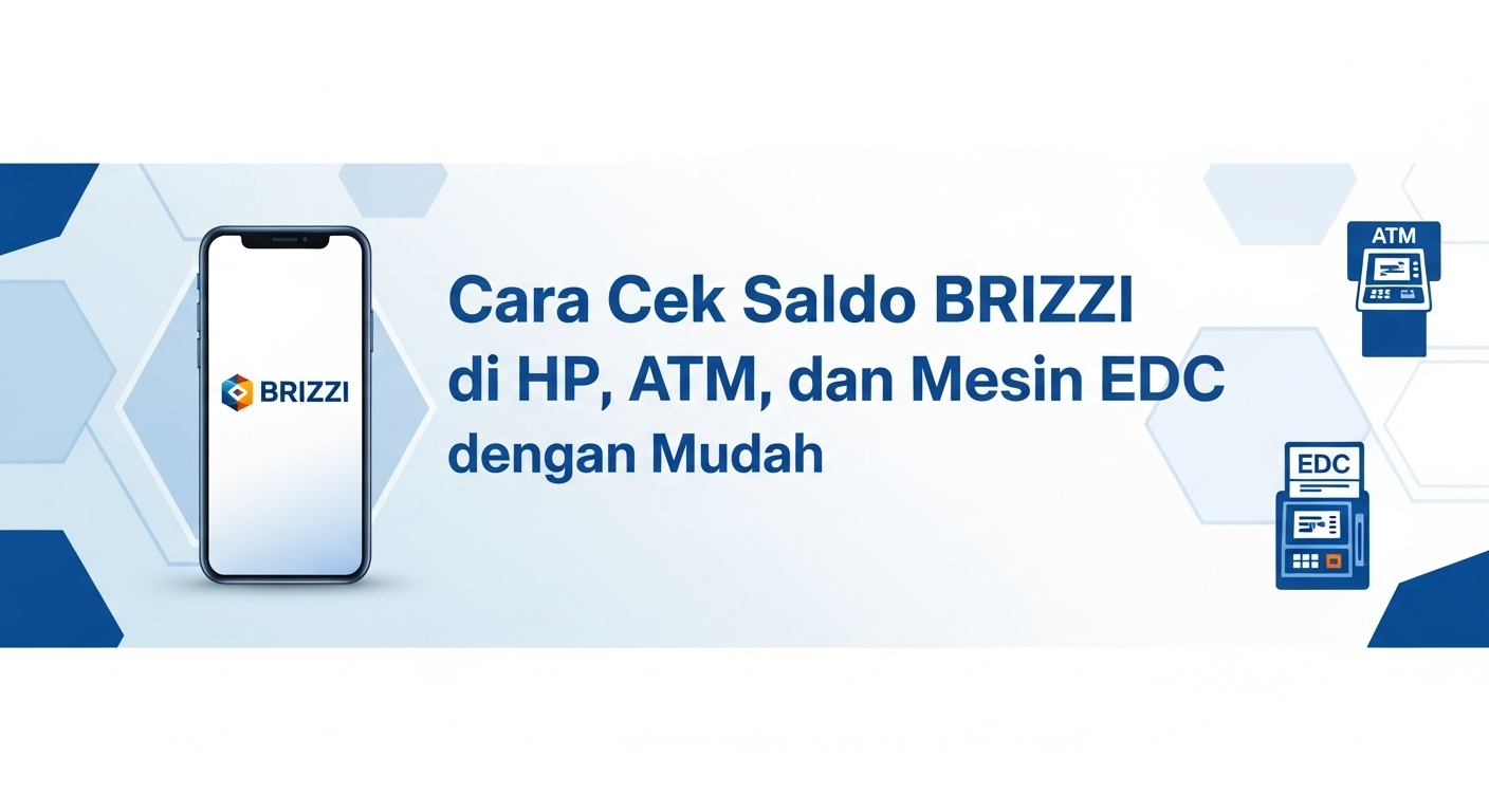 Cara Cek Saldo BRIZZI di HP, ATM, dan Mesin EDC dengan Mudah