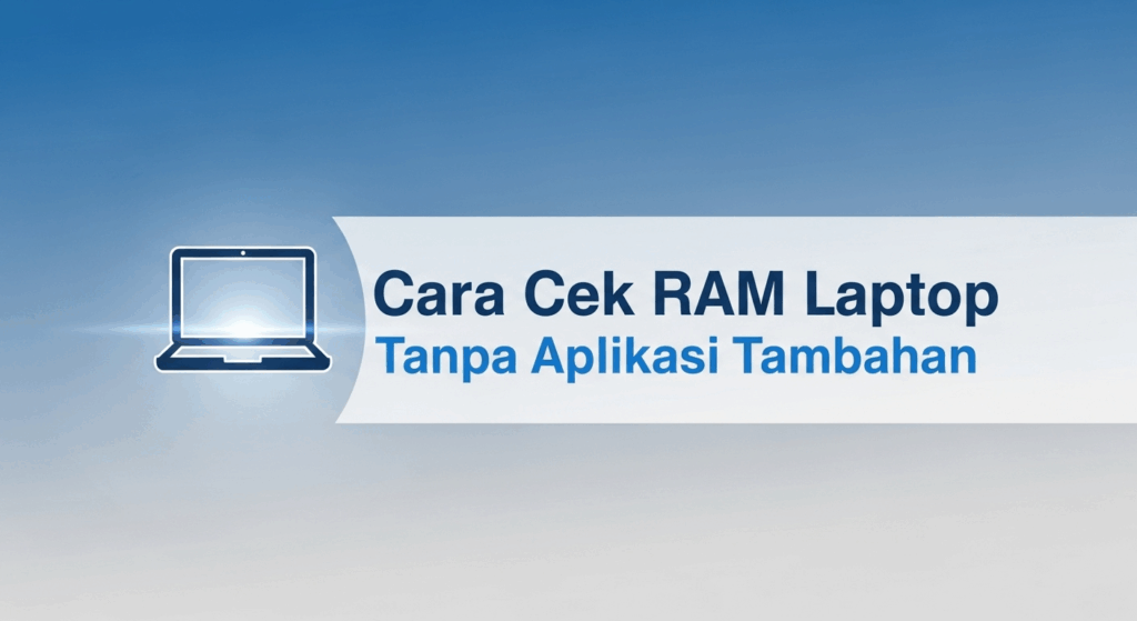 Cara Cek RAM Laptop Tanpa Aplikasi Tambahan
