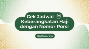 Cek Jadwal Keberangkatan Haji dengan Nomor Porsi