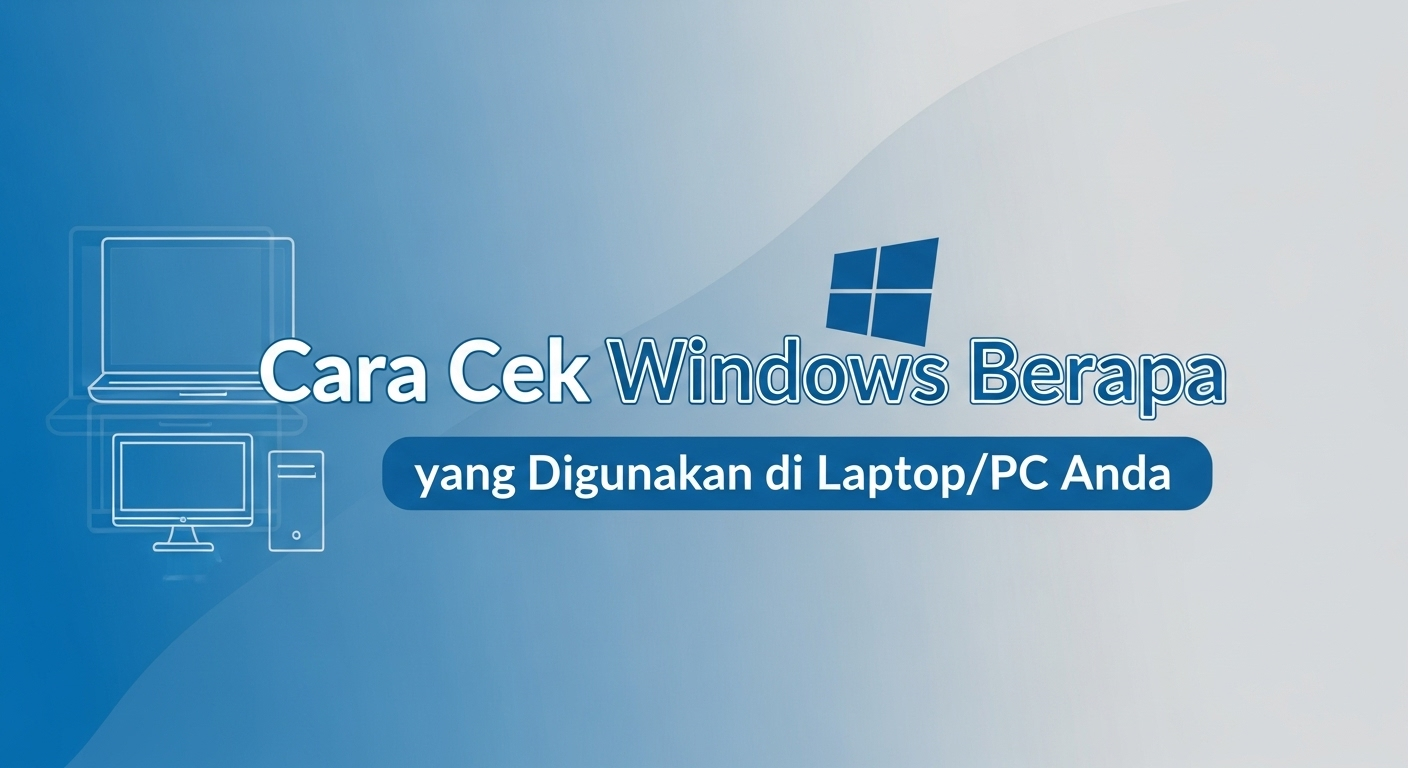 Cara Cek Windows Berapa yang Digunakan di Laptop/PC Anda