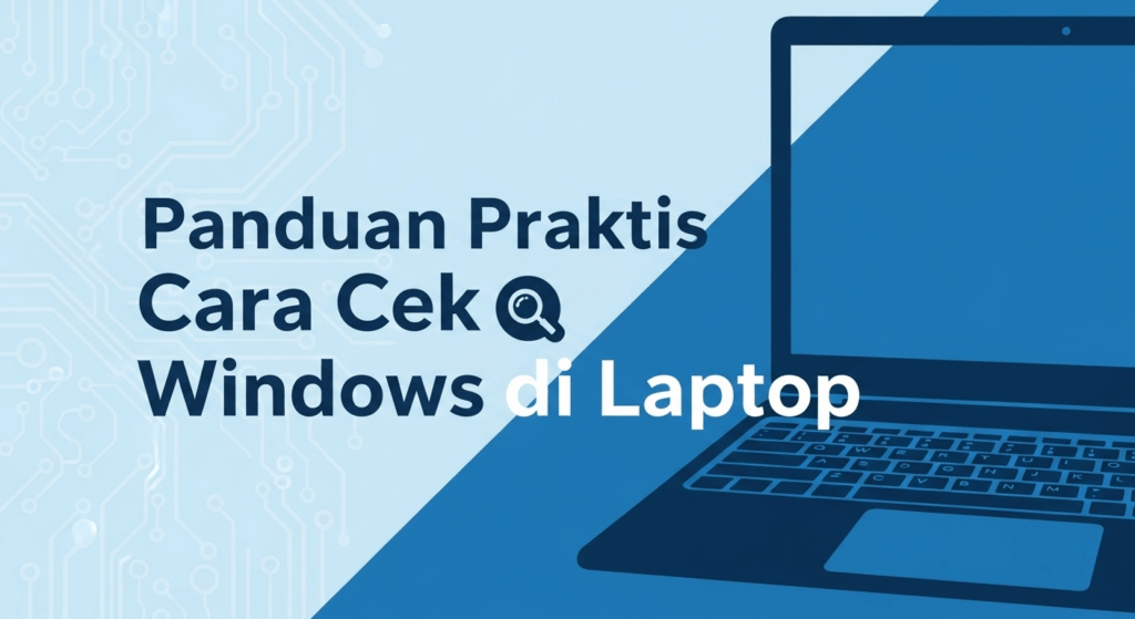 Panduan Praktis Cara Cek Windows di Laptop 2 Panduan Praktis Cara Cek Windows di Laptop