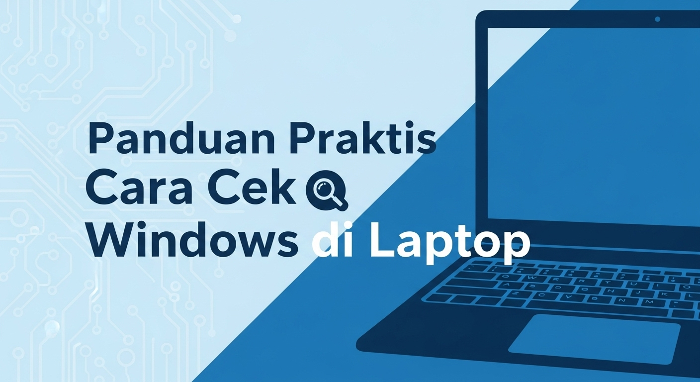 Panduan Praktis Cara Cek Windows di Laptop