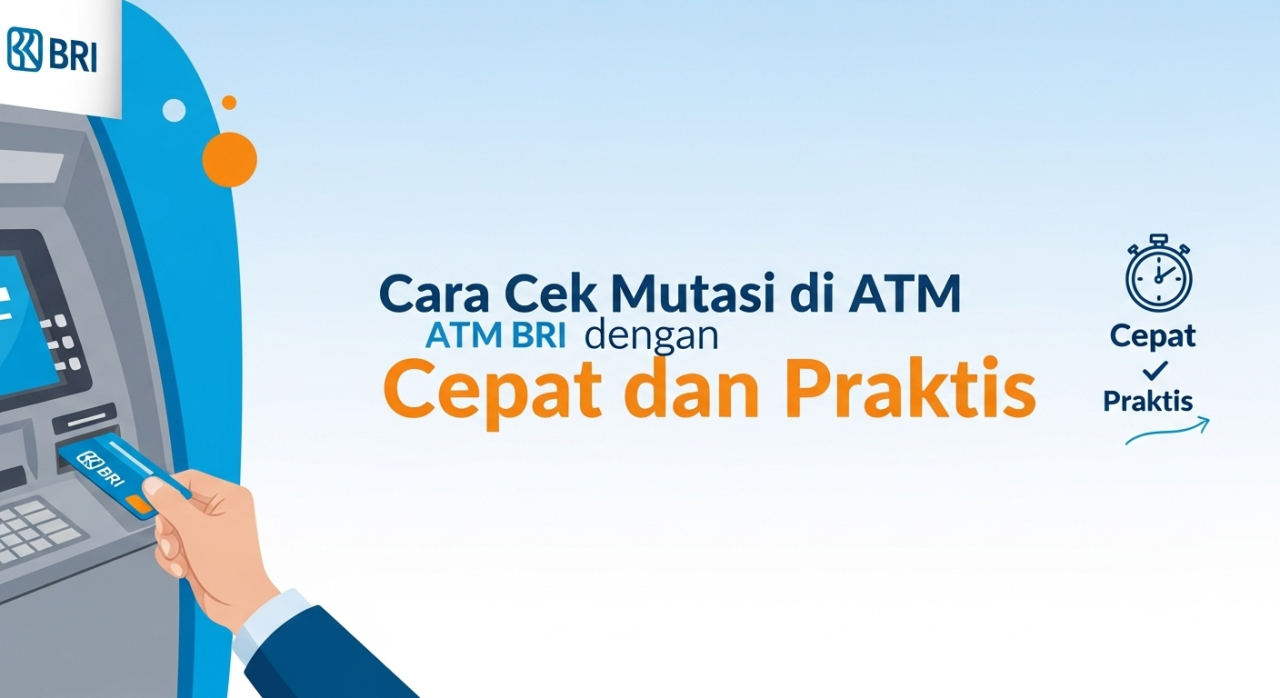 Cara Cek Mutasi di ATM BRI dengan Cepat dan Praktis