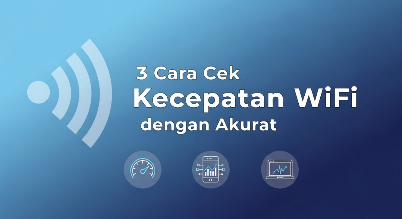 3 Cara Cek Kecepatan WiFi dengan Akurat