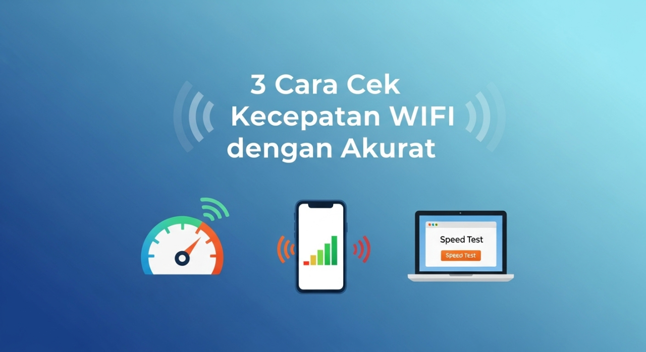 3 Cara Cek Kecepatan WiFi dengan Akurat
