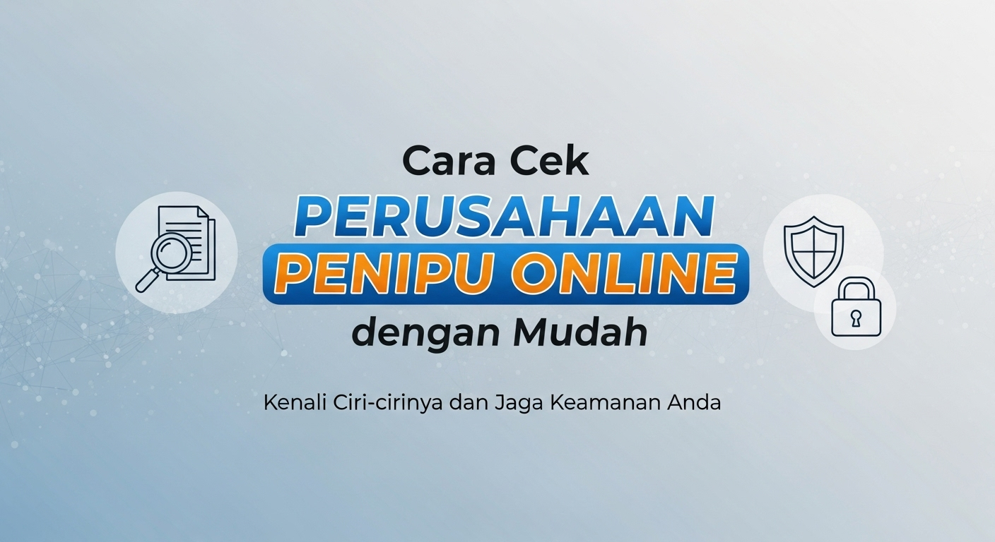Cara Cek Perusahaan Penipu Online dengan Mudah
