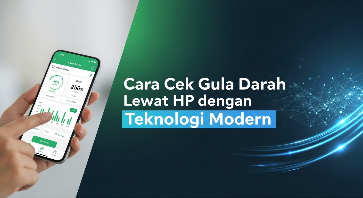 Cara Cek Gula Darah Lewat HP dengan Teknologi Modern