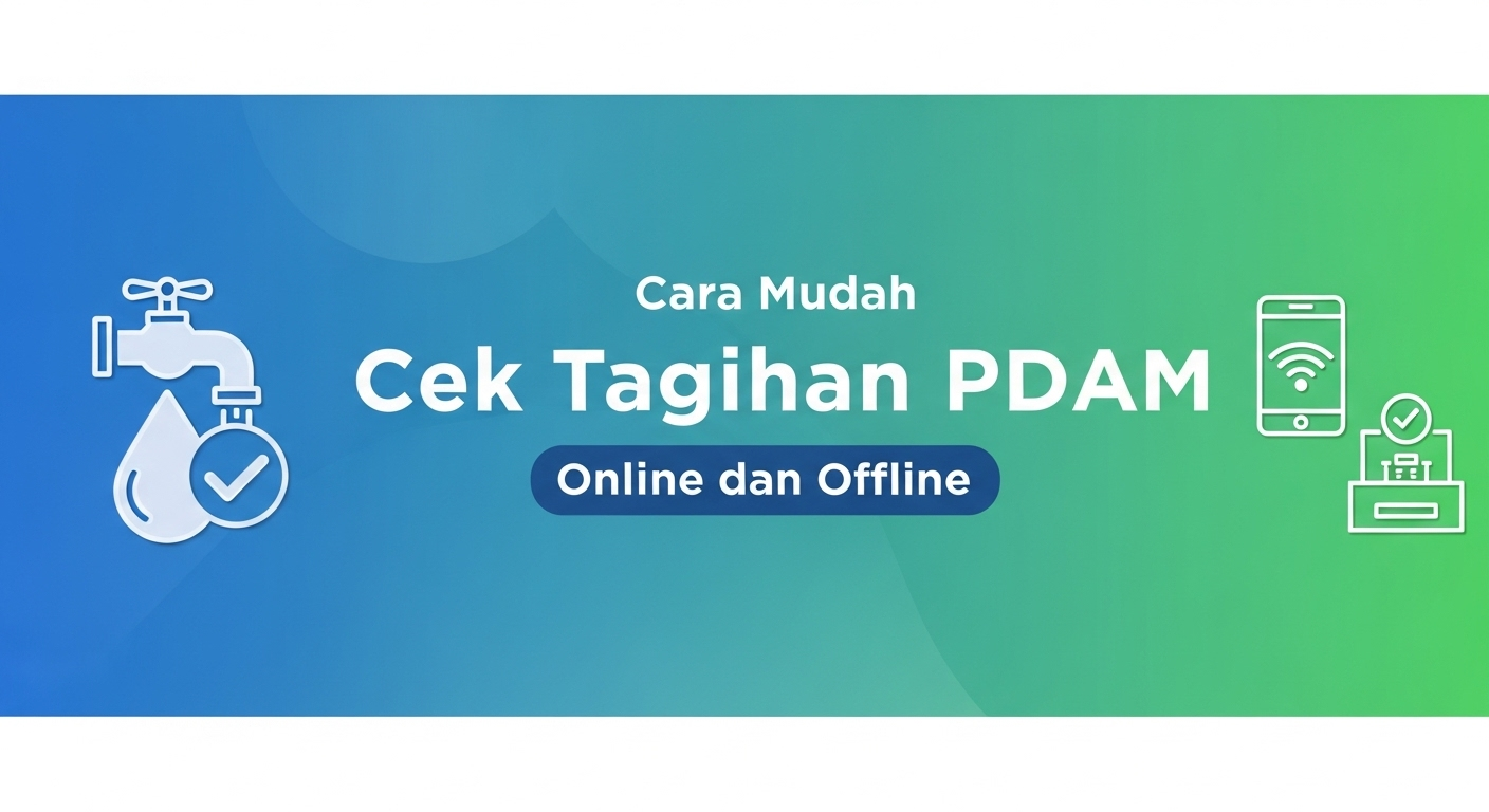Cara Mudah Cek Tagihan PDAM Online dan Offline