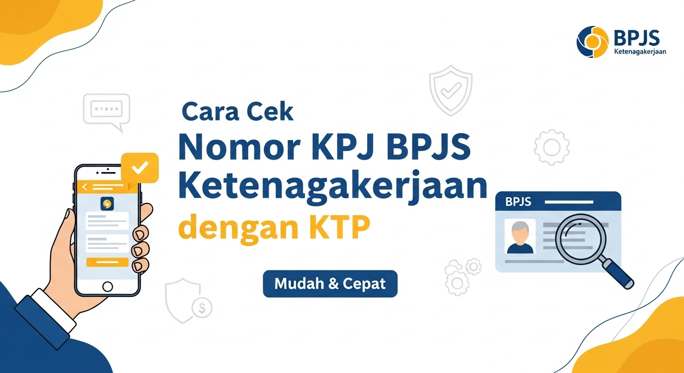 cara cek nomor kpj bpjs ketenagakerjaan dengan ktp