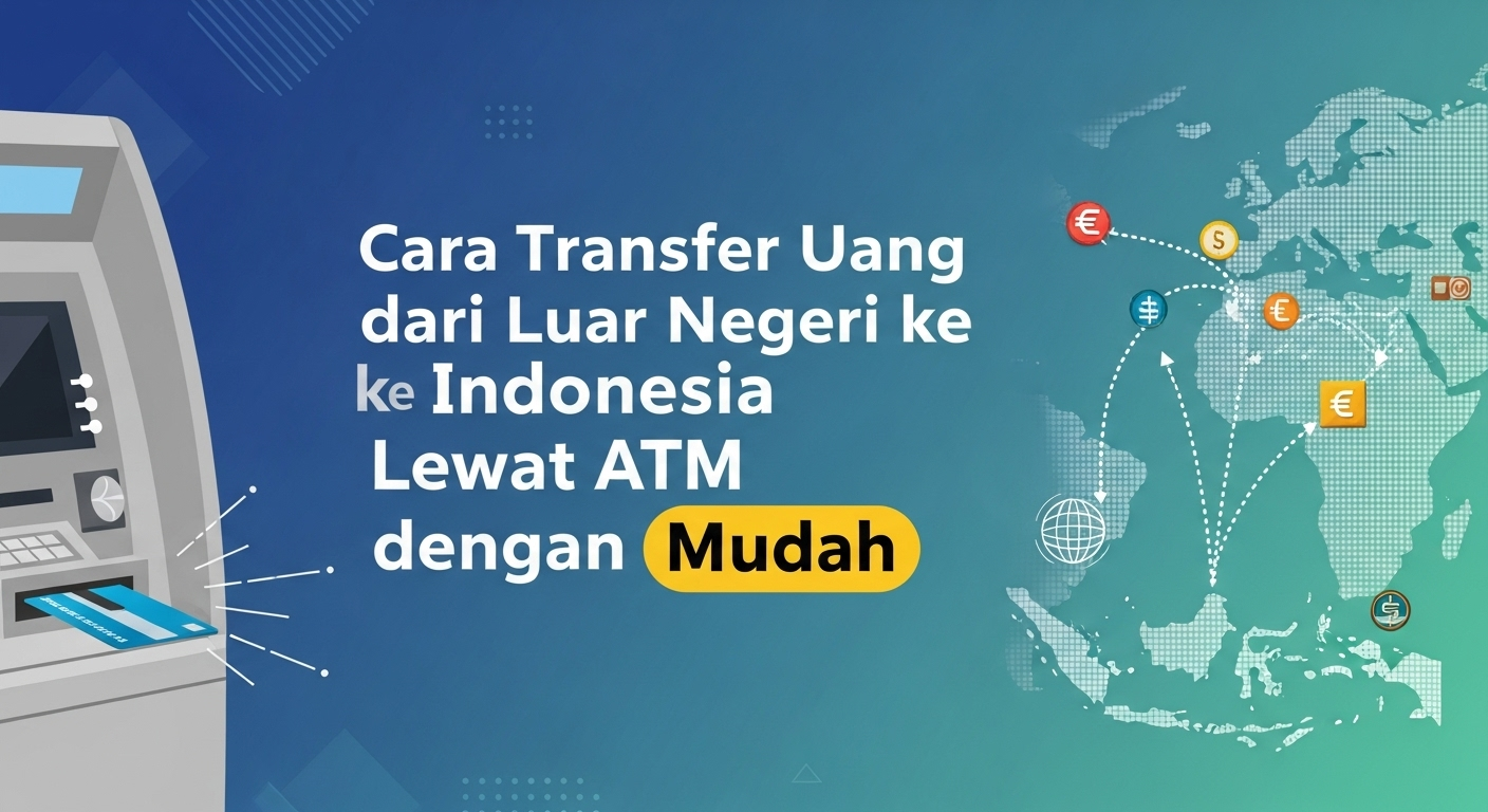 Cara Transfer Uang dari Luar Negeri ke Indonesia Lewat ATM dengan Mudah