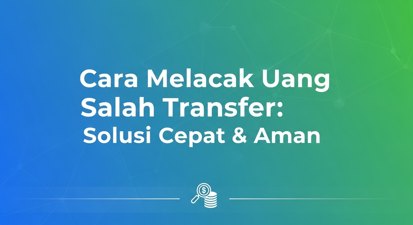Cara Melacak Uang Salah Transfer: Solusi Cepat & Aman