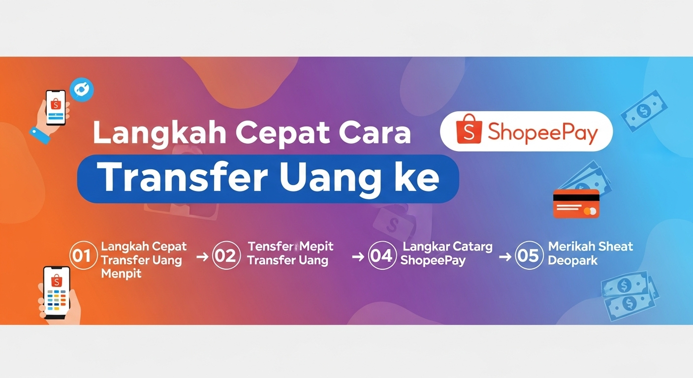 Langkah Cepat Cara Transfer Uang ke ShopeePay