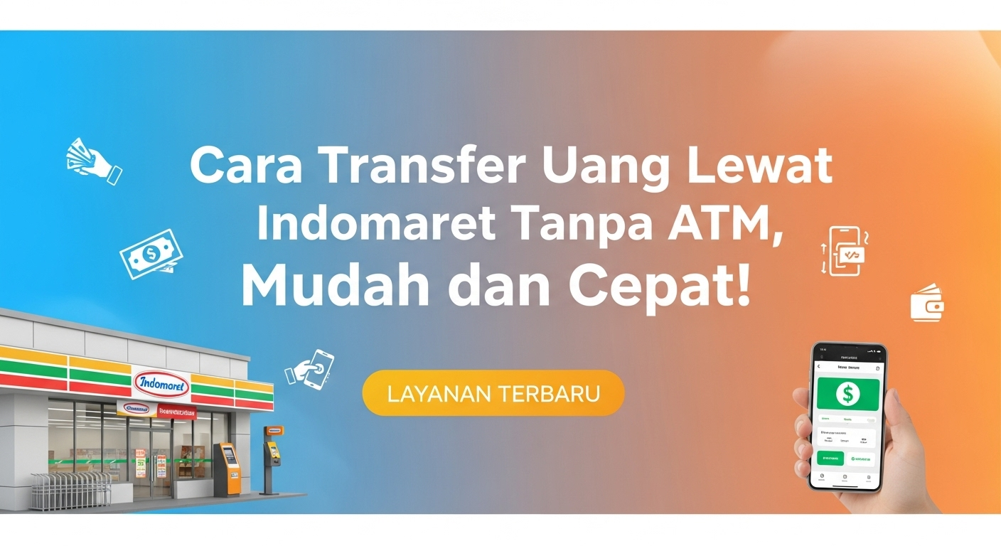 Cara Transfer Uang Lewat Indomaret Tanpa ATM