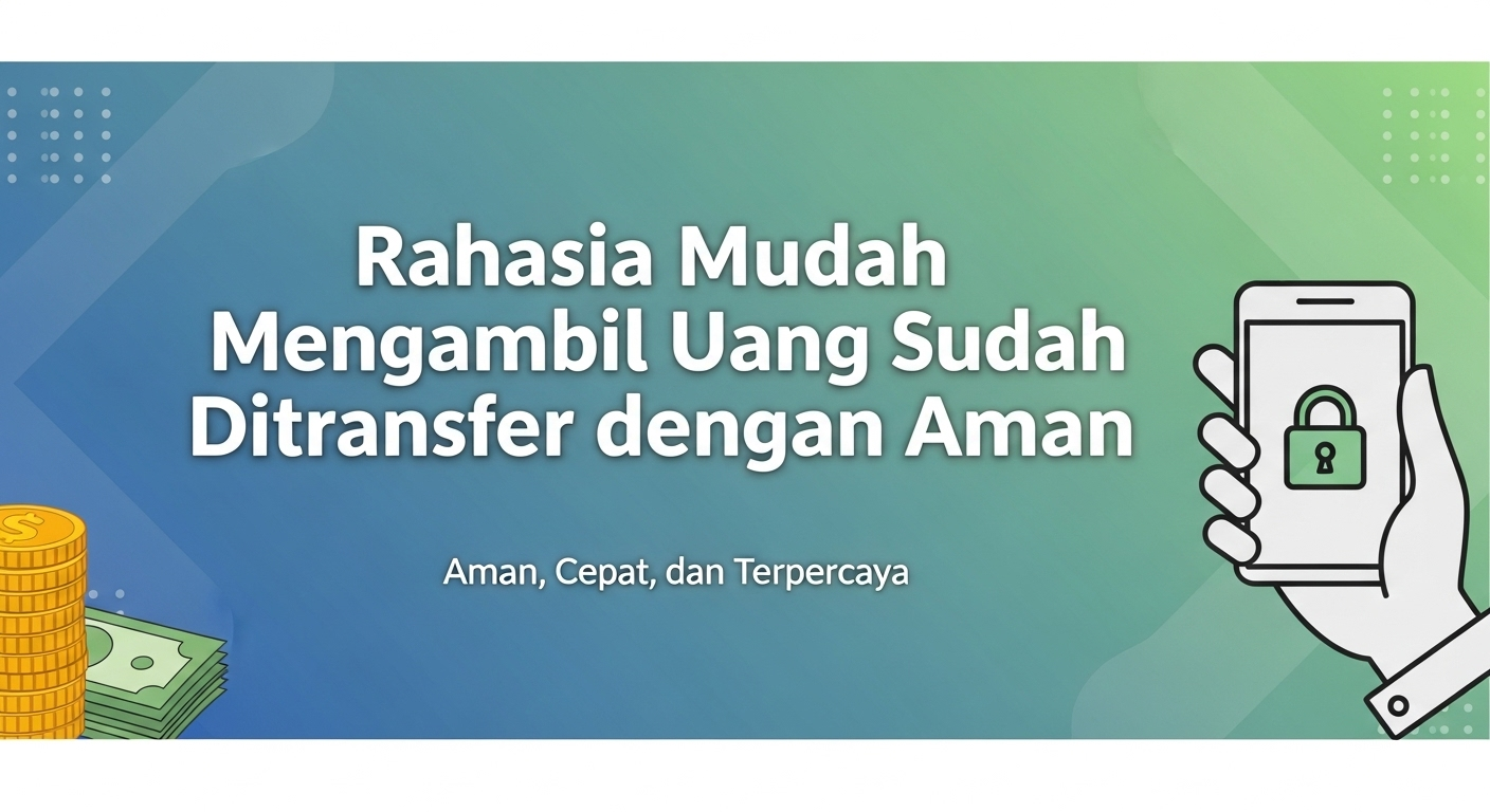 Rahasia Mudah Mengambil Uang yang Sudah Ditransfer dengan Aman