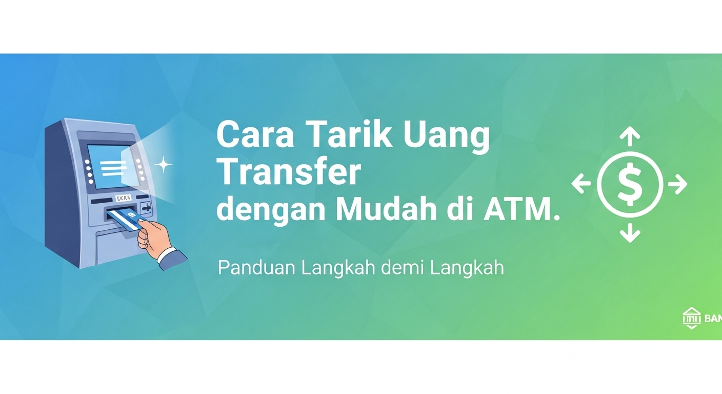 Cara Tarik Uang Transfer dengan Mudah di ATM