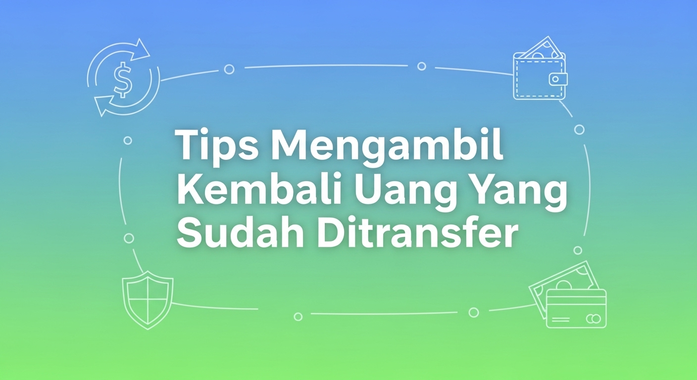 Tips Mengambil Kembali Uang yang Sudah Ditransfer