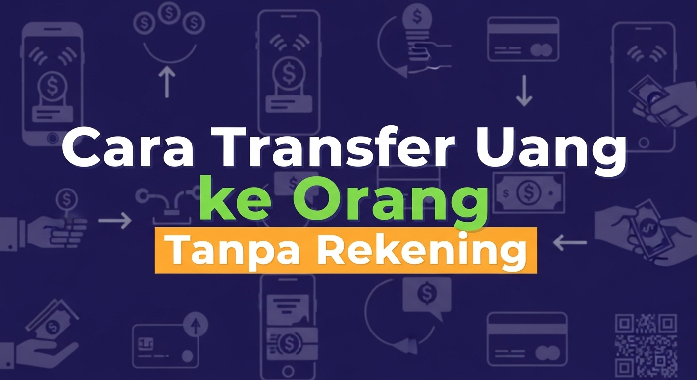 Cara Transfer Uang ke Orang Tanpa Rekening