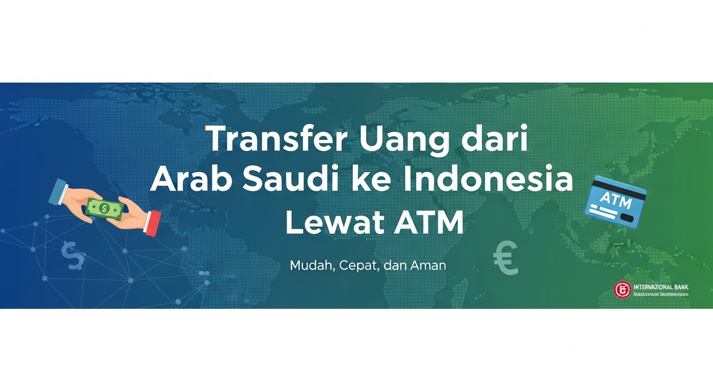 Transfer Uang dari Arab Saudi ke Indonesia Lewat ATM