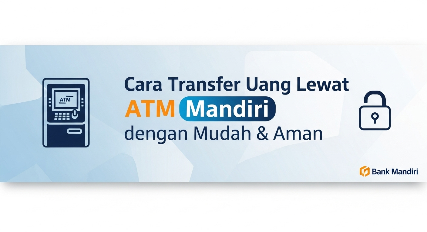 Cara Transfer Uang Lewat ATM Mandiri dengan Mudah & Aman