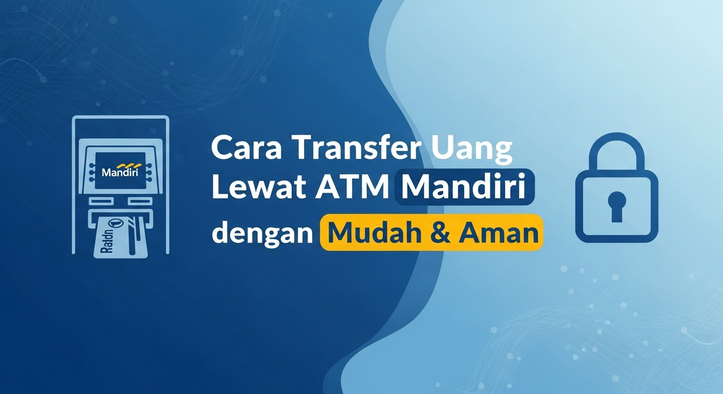 Cara Transfer Uang Lewat ATM Mandiri dengan Mudah & Aman