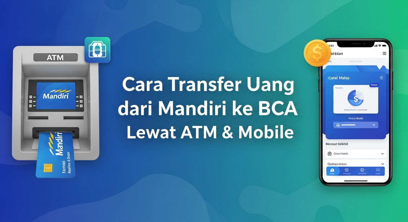 Cara Transfer Uang dari Mandiri ke BCA Lewat ATM & Mobile