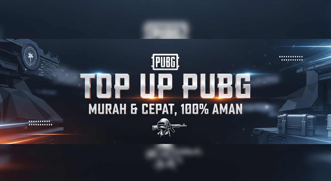 Top Up PUBG Murah & Cepat, 100% Aman