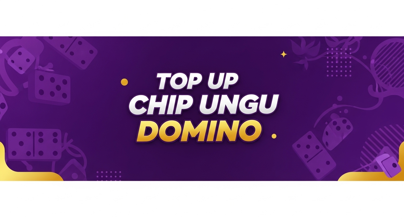 Top Up Chip Ungu Domino