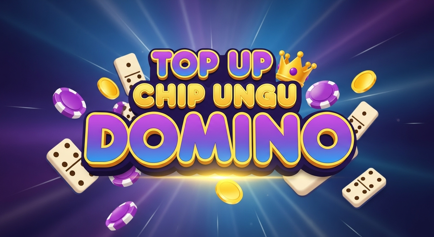 Top Up Chip Ungu Domino
