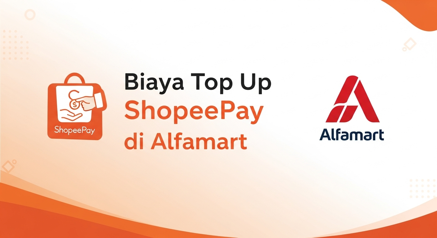 Biaya Top Up ShopeePay di Alfamart