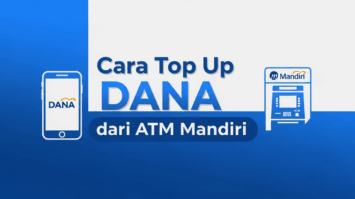 cara top up dana dari atm mandiri