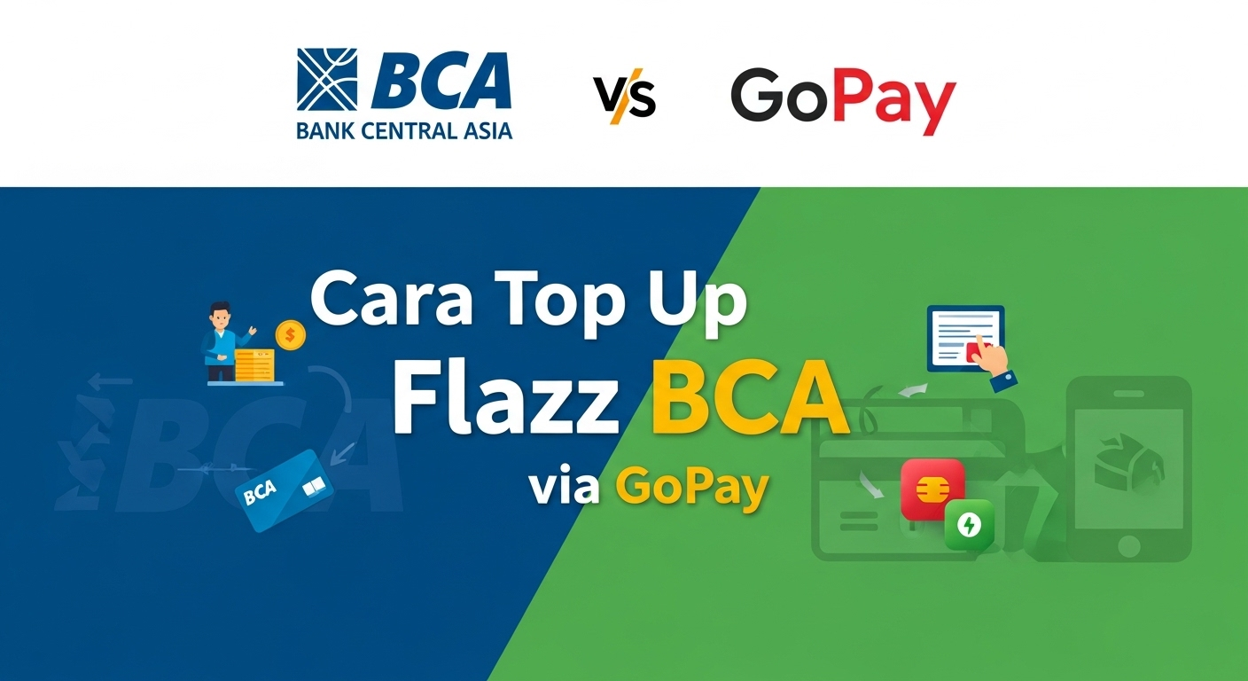 Cara Top Up Flazz BCA via GoPay