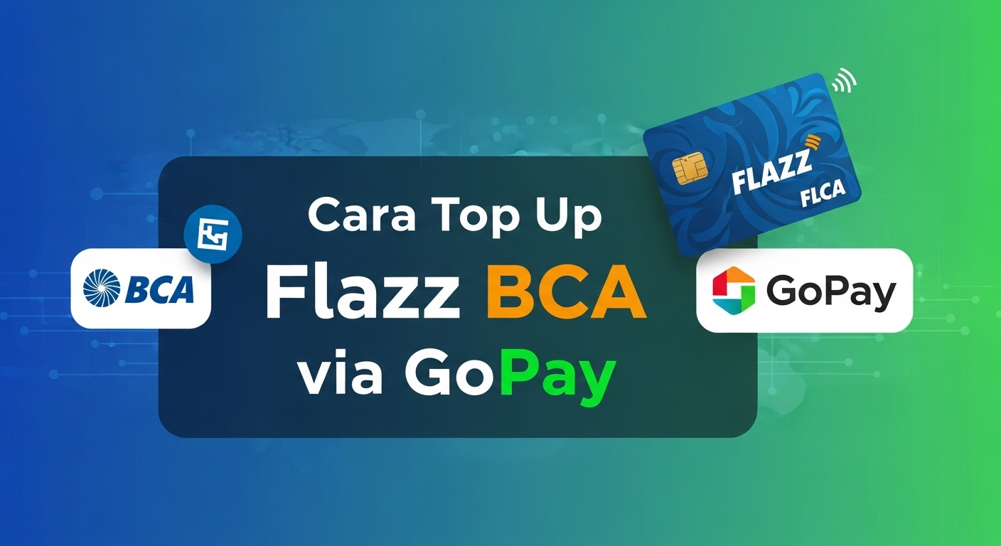 Cara Top Up Flazz BCA via GoPay