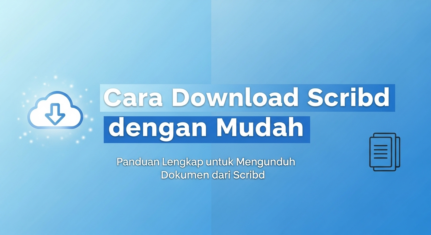 Cara Download Scribd dengan Mudah