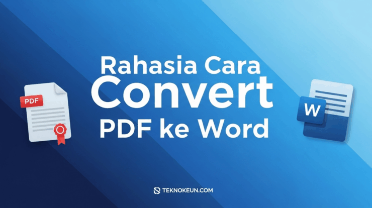 Cara Convert PDF ke Word