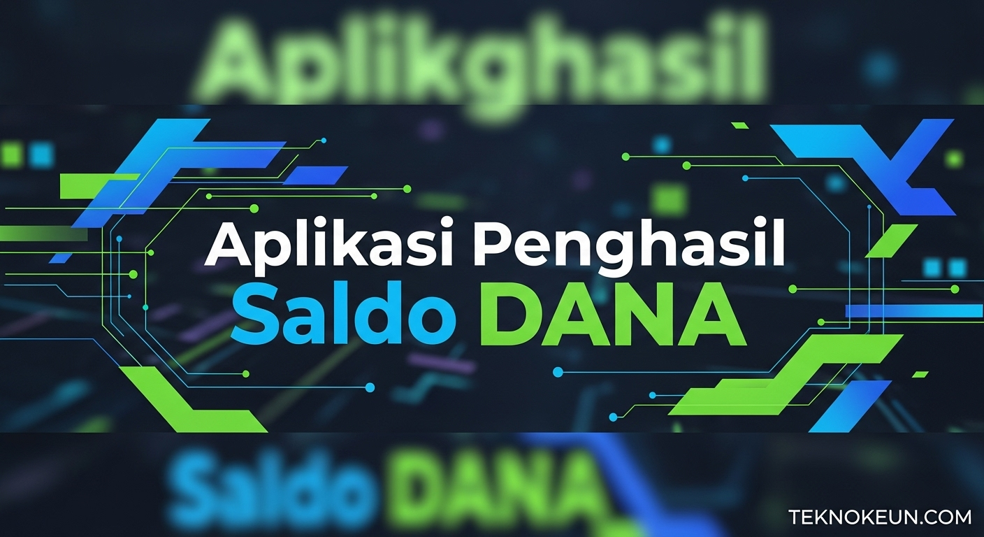 Aplikasi Penghasil Saldo DANA