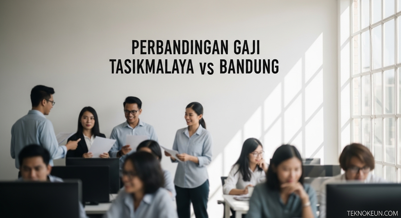 Perbandingan Gaji Tasikmalaya vs Bandung