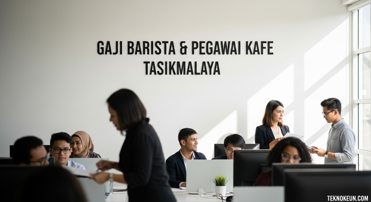 Gaji Barista & Pegawai Kafe Tasikmalaya