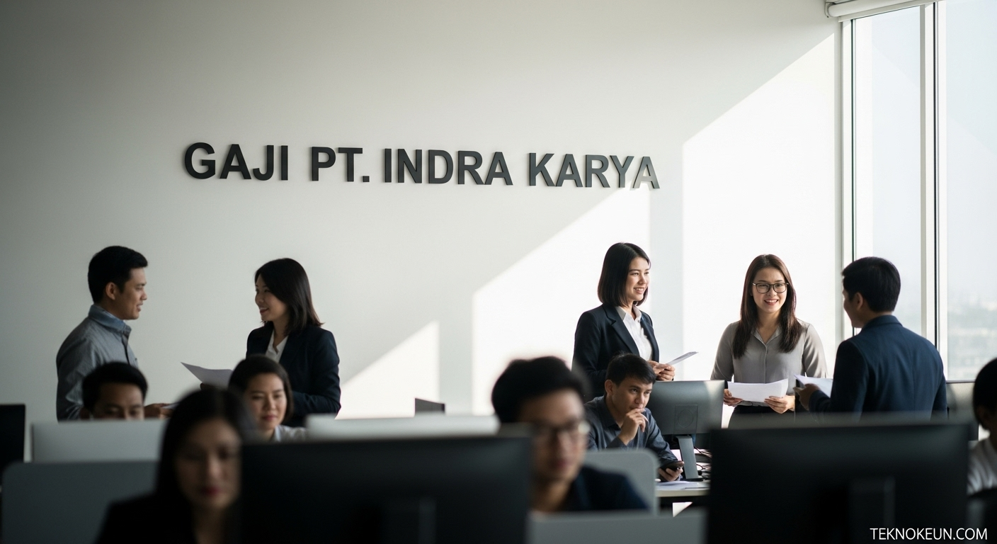 Gaji PT Indra Karya