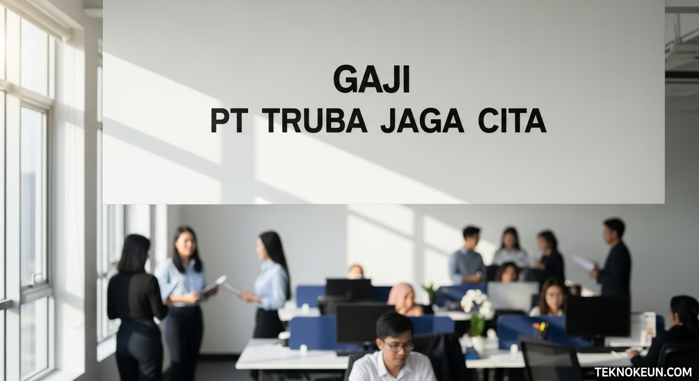 Gaji PT Truba Jaga Cita